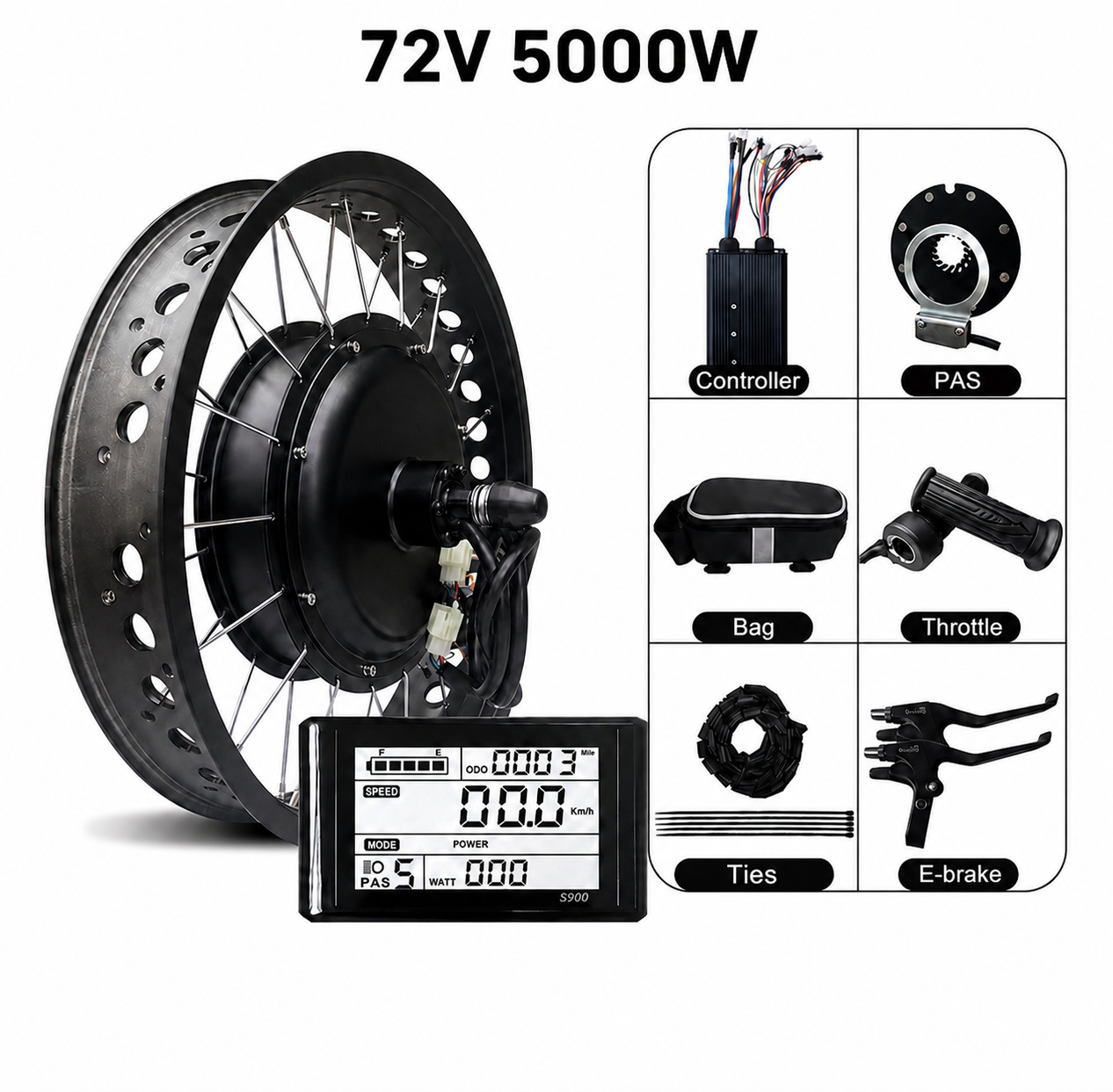 5000w 100A Kit