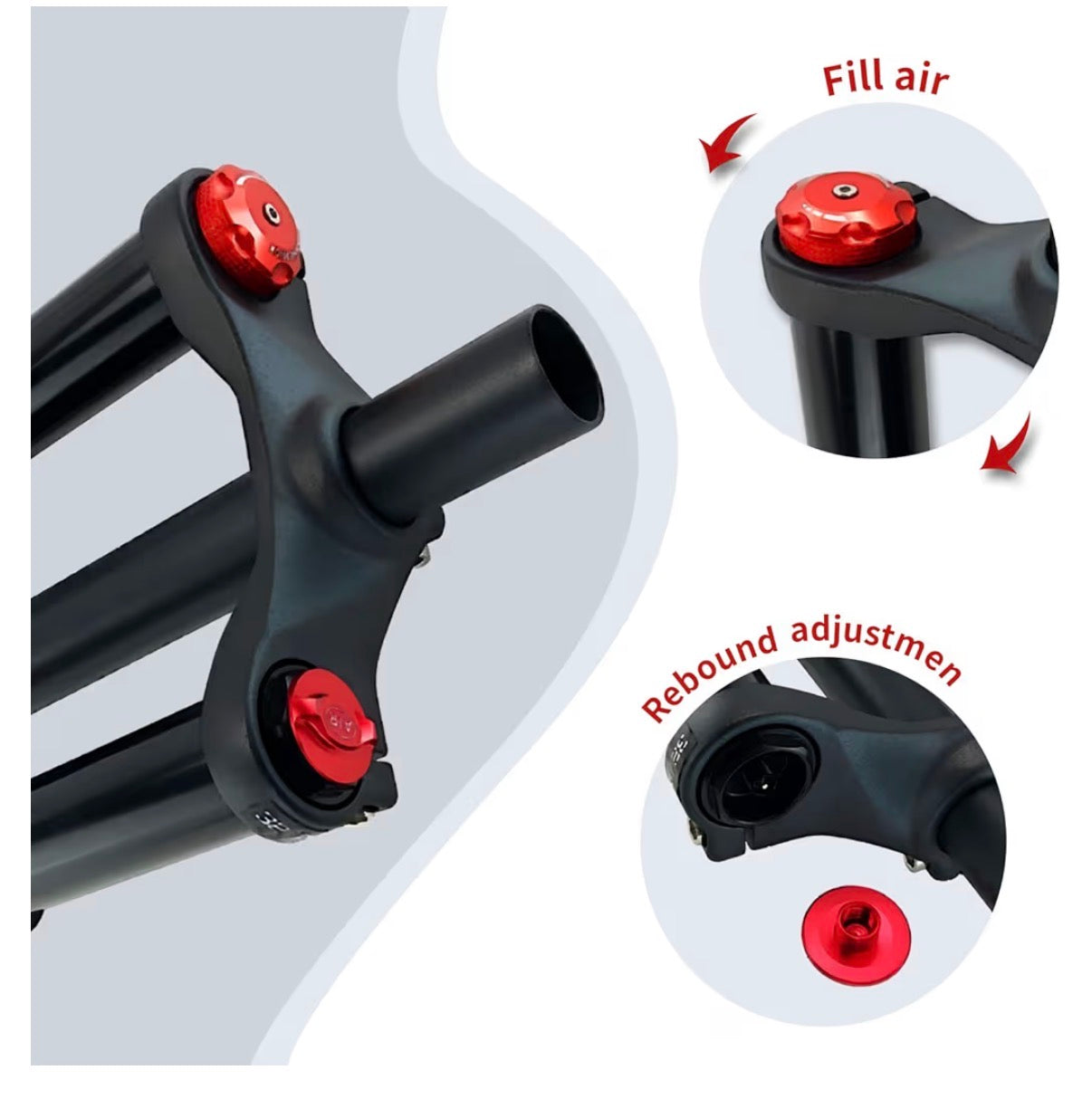 Downhill front forks