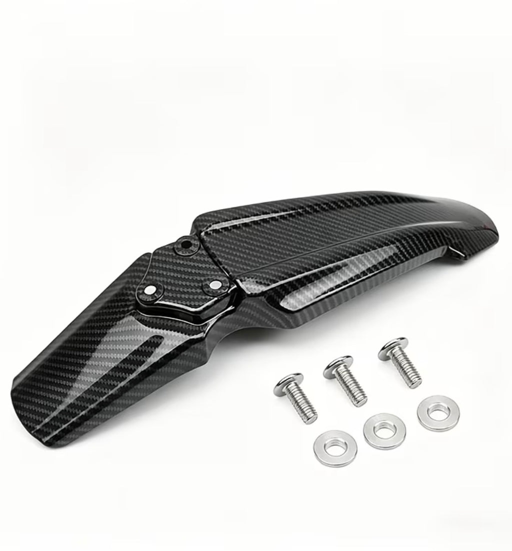 Carbon fibre Front fender & plate