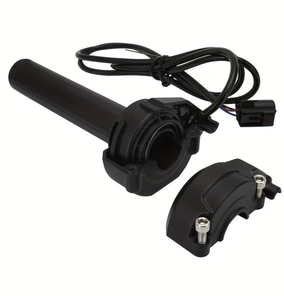 Black Surron throttle